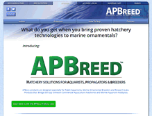 Tablet Screenshot of apbreed.com